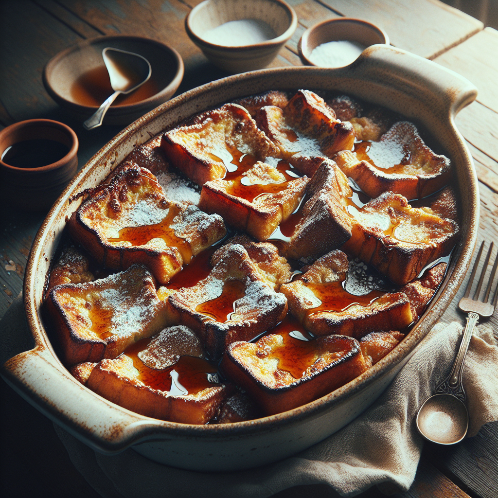 Irresistible Baked French Toast Casserole: Wake Up to Sweet Perfection!