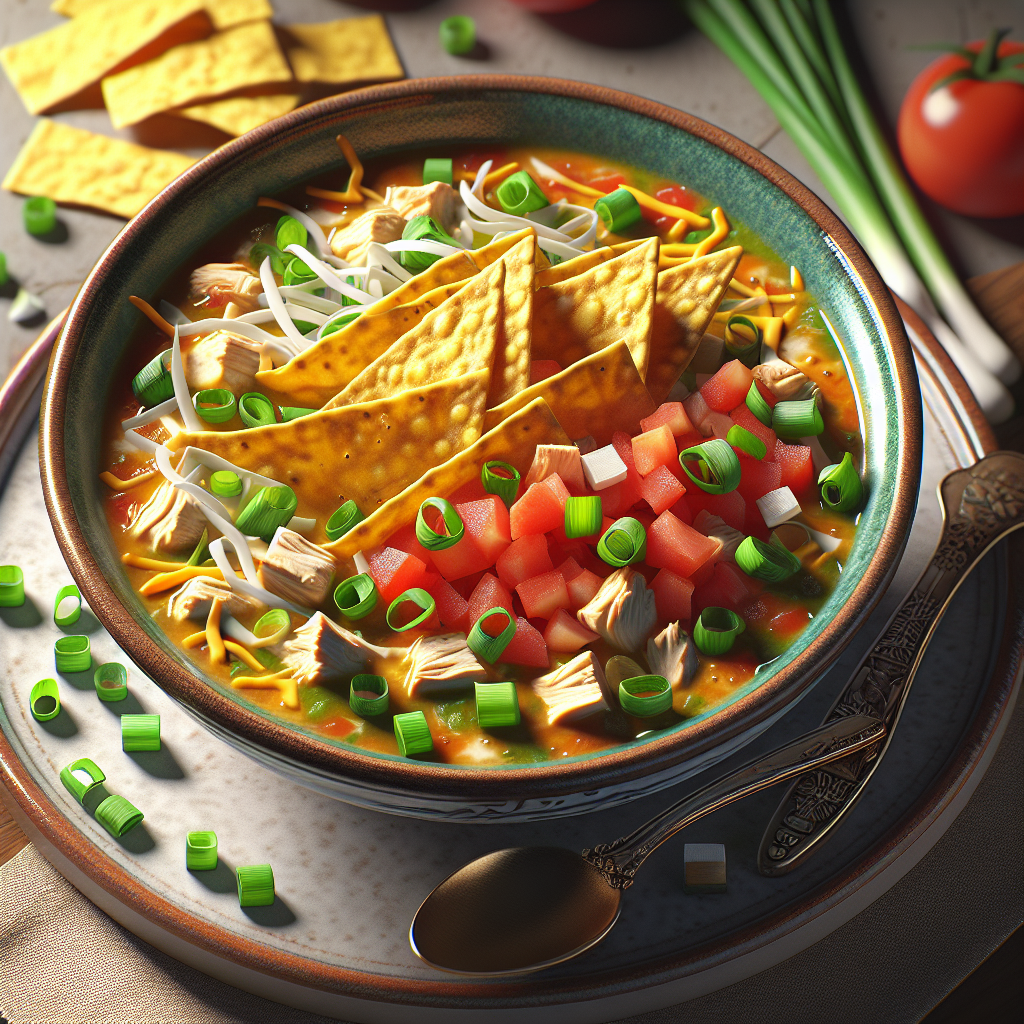 Spicy Chicken Tortilla Soup That Will Blow Your Mind!